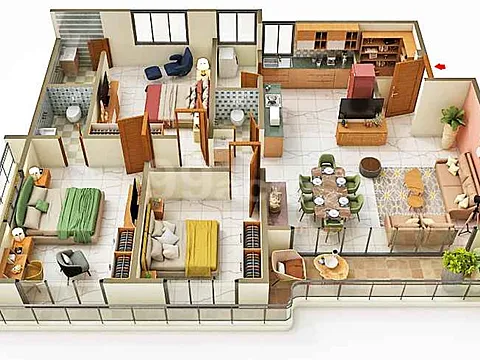 3 BHK Apartment Now Its Yours