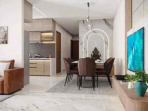Modern 4 BHK Flat with Excellent Connectivity