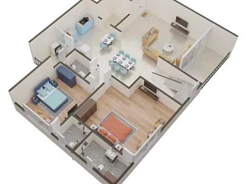 Luxurious 4 BHK Pent House