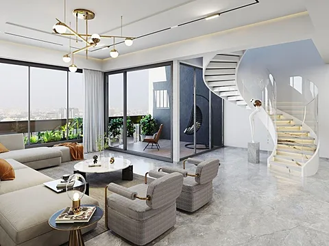 Spacious 5 BHK Luxury Apartment