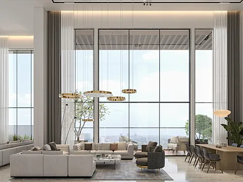 Spacious 5 BHK Luxury Apartment
