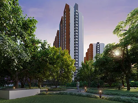 2 BHK With Balcony View For Sale
