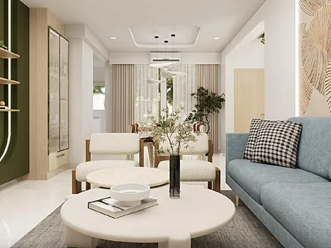 Modern 2 BHK Flat with Excellent Connectivity