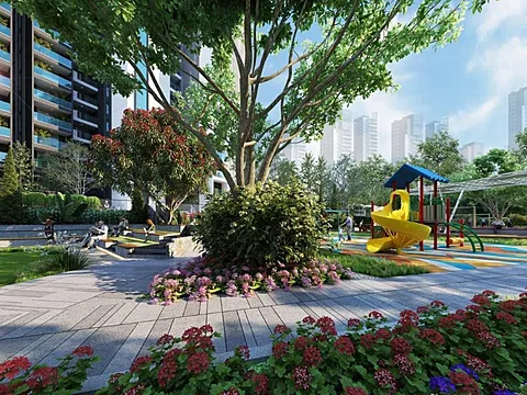 4 BHK Apartment  With Balcony View