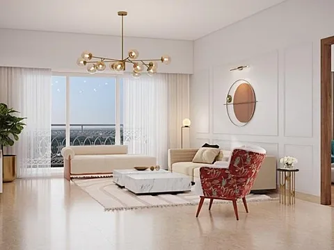 5 BHK Apartment With Balcony View