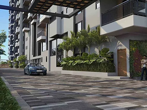 6 BHK Apartment With Balcony View