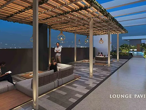 6 BHK Apartment With Balcony View