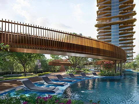 Modern 4 BHK Flat with Excellent Connectivity