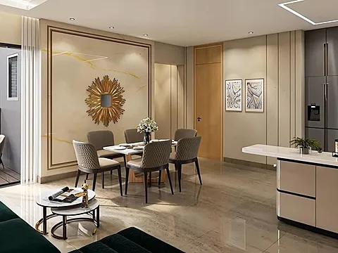 Modern 2 BHK Flat with Excellent Connectivity