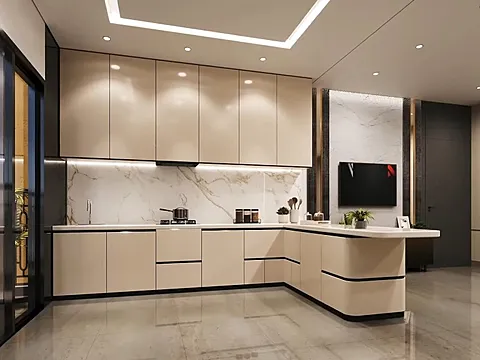 Modern 2 BHK Flat with Excellent Connectivity