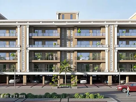 Spacious 3 BHK Luxury Apartment