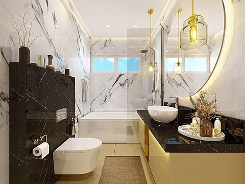 Spacious 4 BHK Luxury Apartment