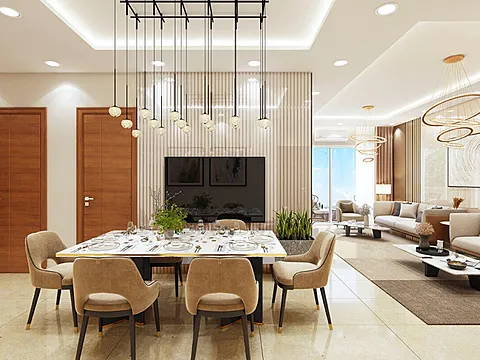 Modern 4 BHK Flat with Excellent Connectivity