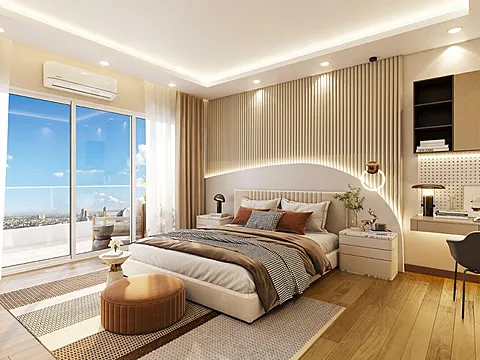 Modern 4 BHK Flat with Excellent Connectivity