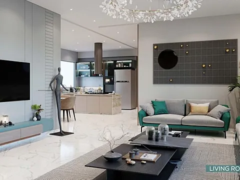 Spacious 4 BHK Luxury Apartment