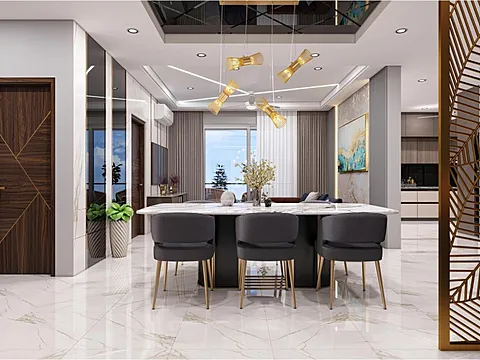 Modern 2 BHK Flat with Excellent Connectivity