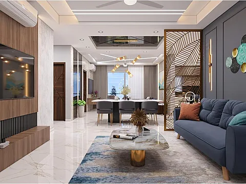 2 BHK Apartment With Balcony View