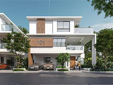 Modern 4 BHK Villa with Excellent Connectivity