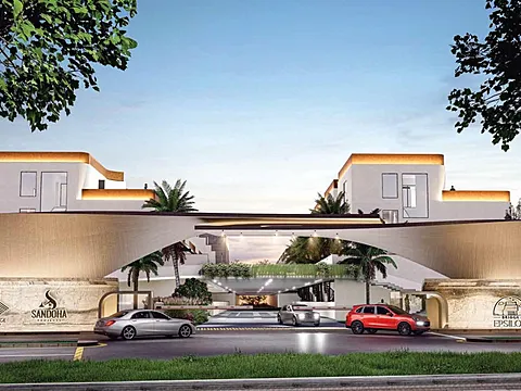 5 BHK Villa With Balcony View