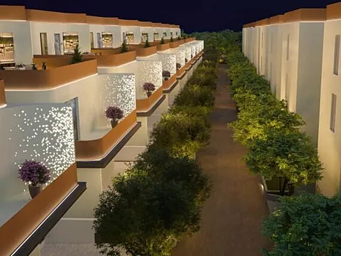 5 BHK Villa With Balcony View