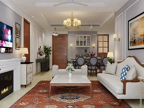 Spacious 4 BHK Luxury Apartment