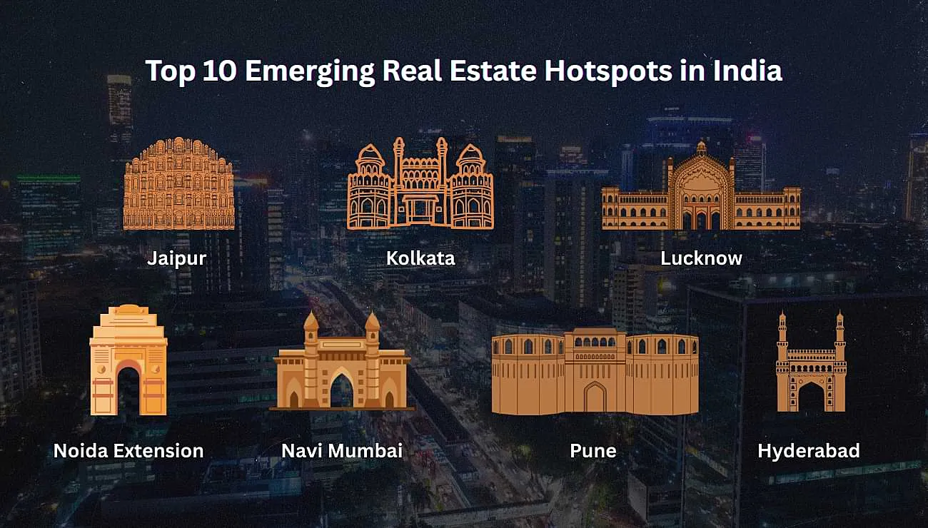 Top 10 Emerging Real Estate Hotspots in India