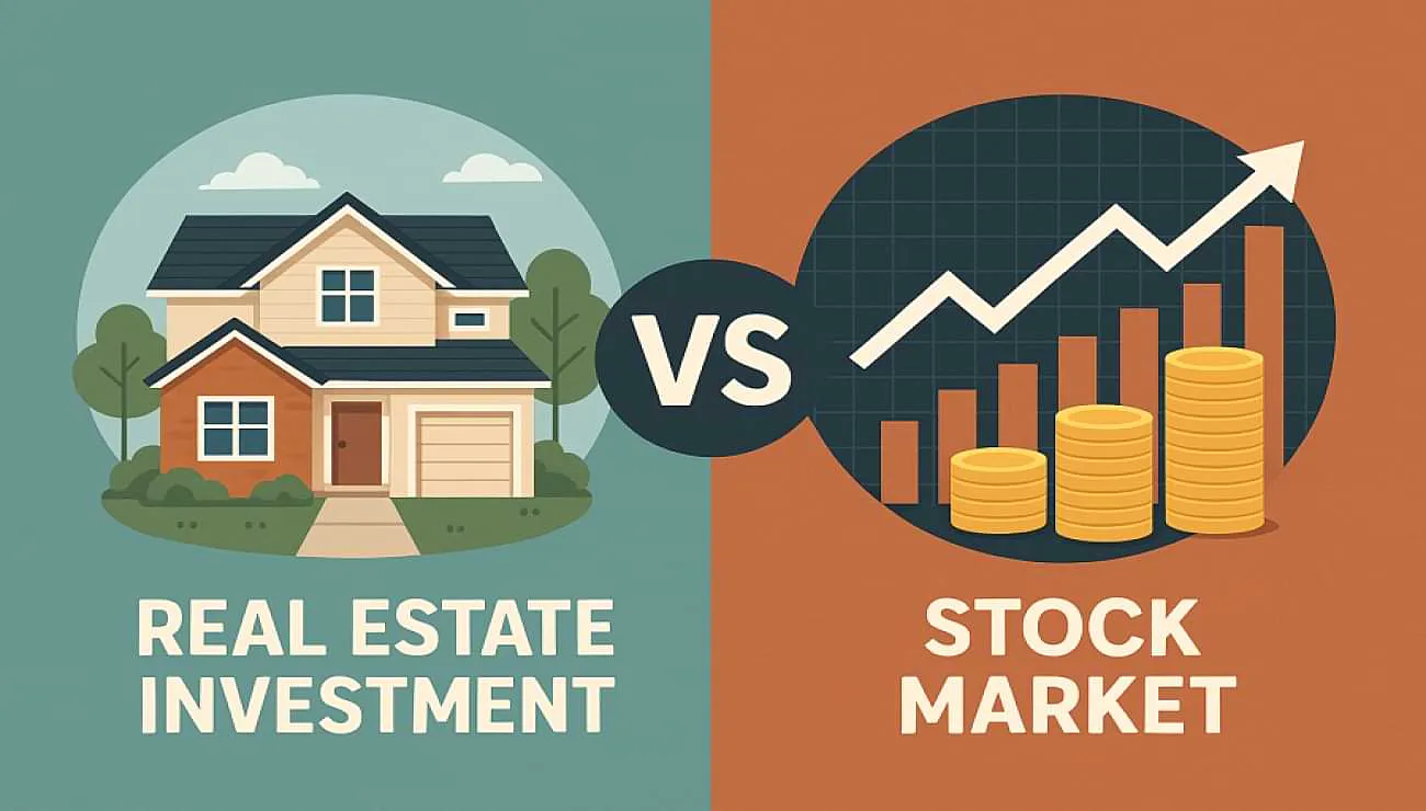 Real Estate vs. Stock Market: Where Should You Invest Your Money in 2025?