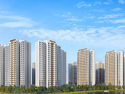 Luxury 2 BHK Residence with Contemporary Design